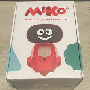 Miko Miko 3 RED AI-Powered Smart Robot for Ages 5+ Learning & Educational Robot